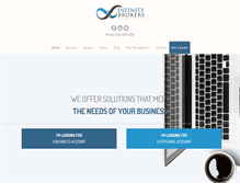 Tablet Screenshot of infinitybrokersinc.com